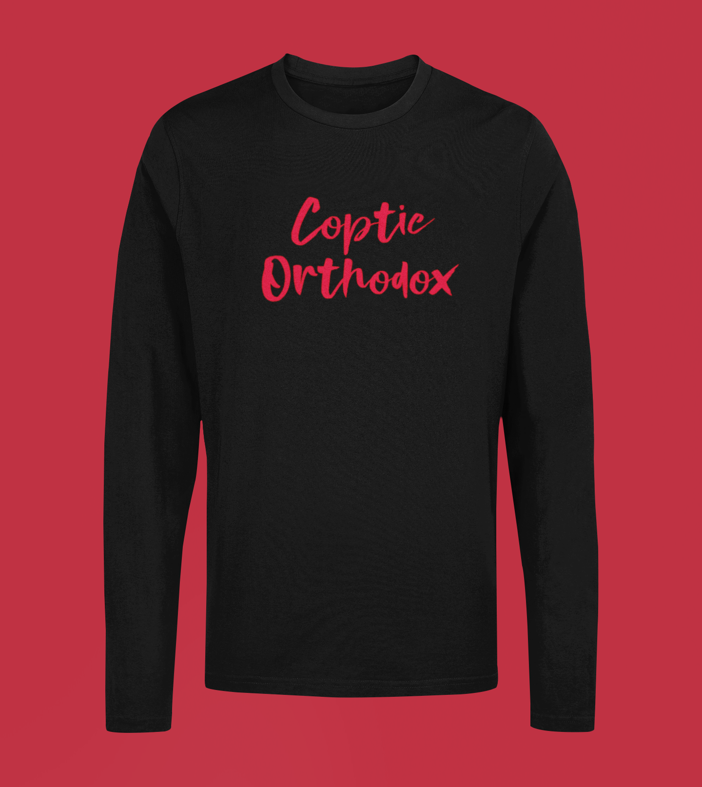 Long Sleeve "Coptic Orthodox" Shirt