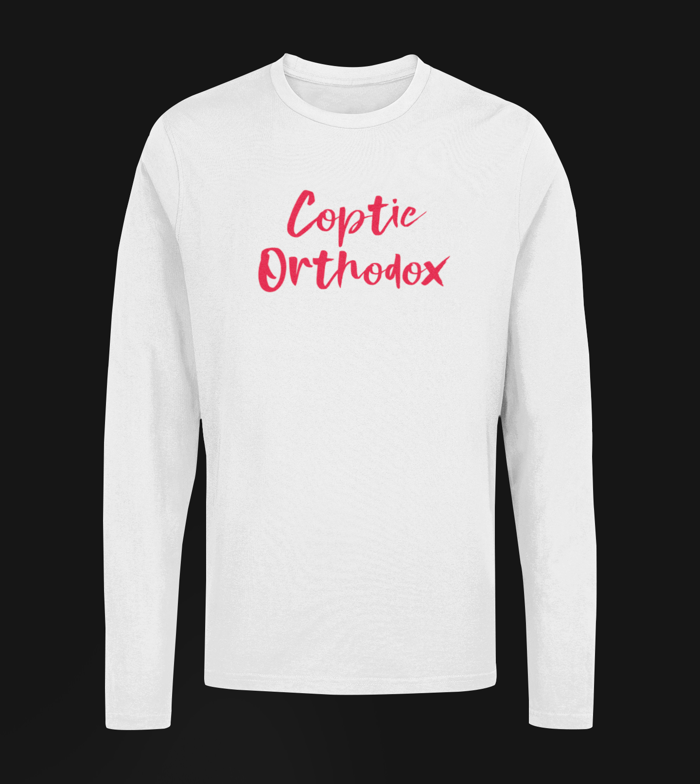 Long Sleeve "Coptic Orthodox" Shirt